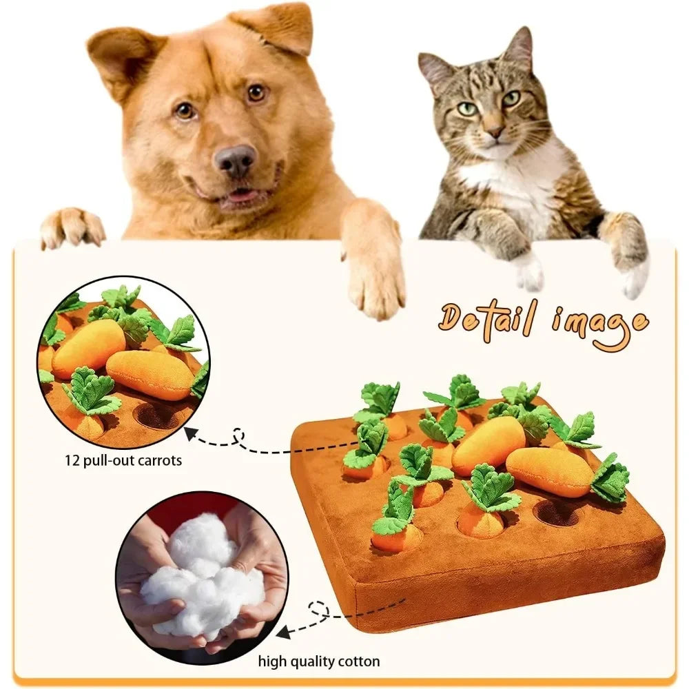 Carrot Snuffle Mat Toy