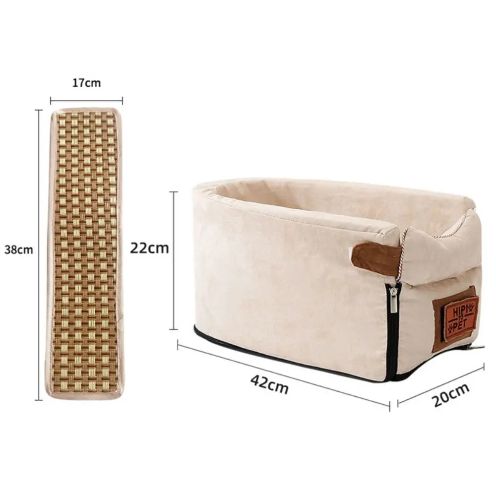 Portable Soft Dog Car Seat