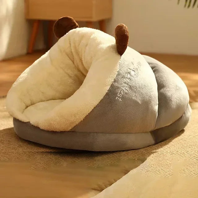 Cozy Plush Dog Bed