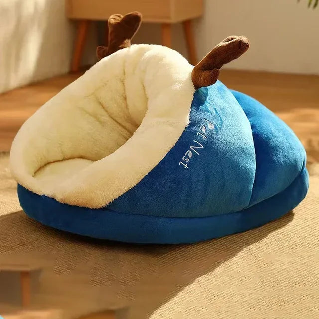 Cozy Plush Dog Bed