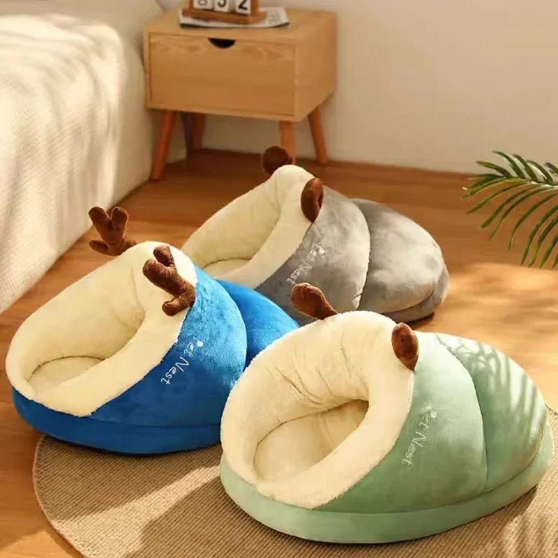 Cozy Plush Dog Bed