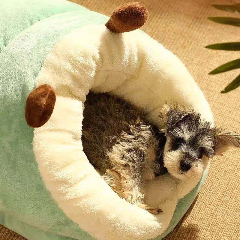 Cozy Plush Dog Bed