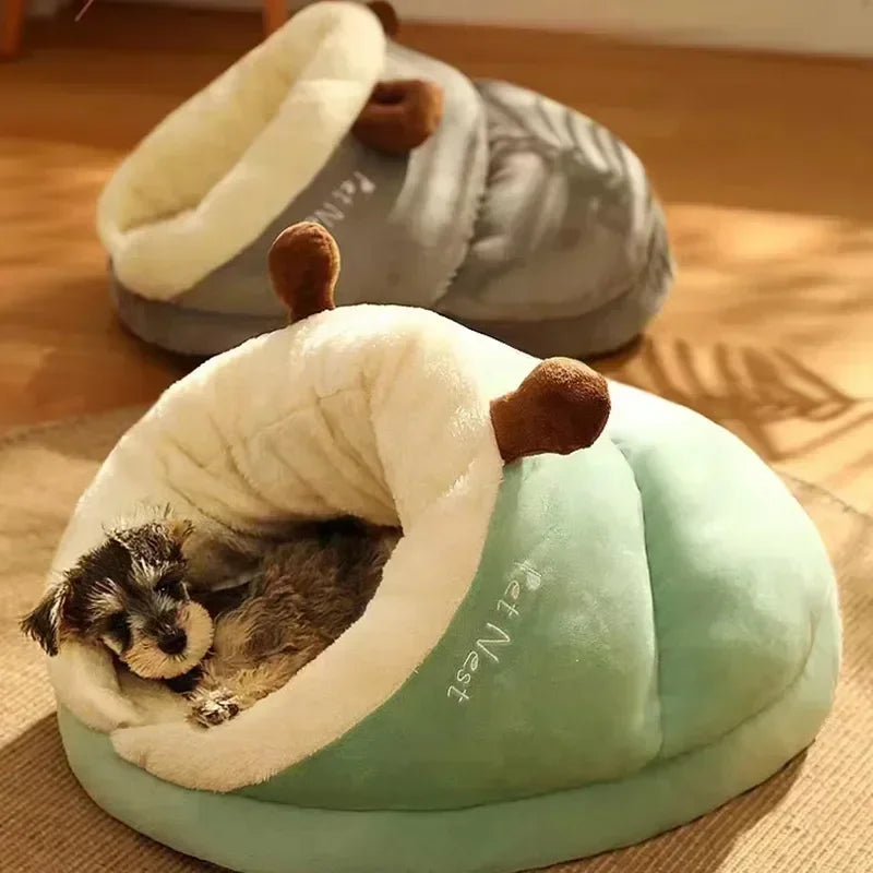 Cozy Plush Dog Bed